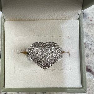 Judith Ripka Heart Ring